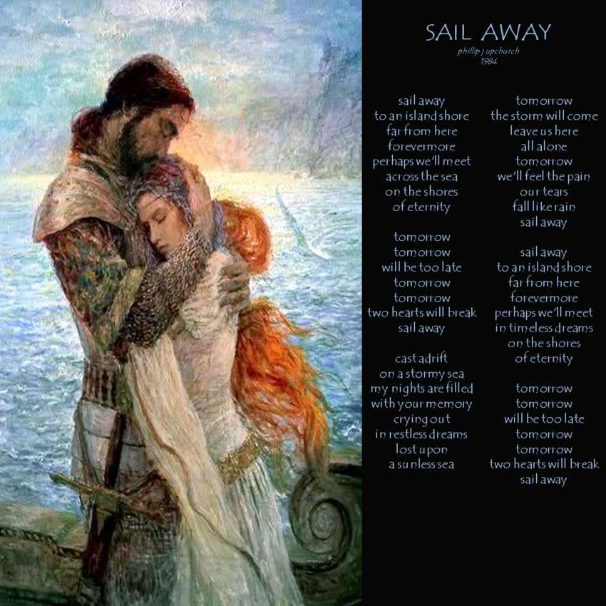 Visual Poem Sail Away