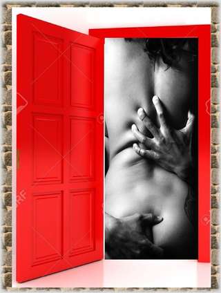 Image for the poem Red Door