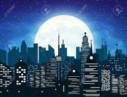 Image for the poem The City Moonlight