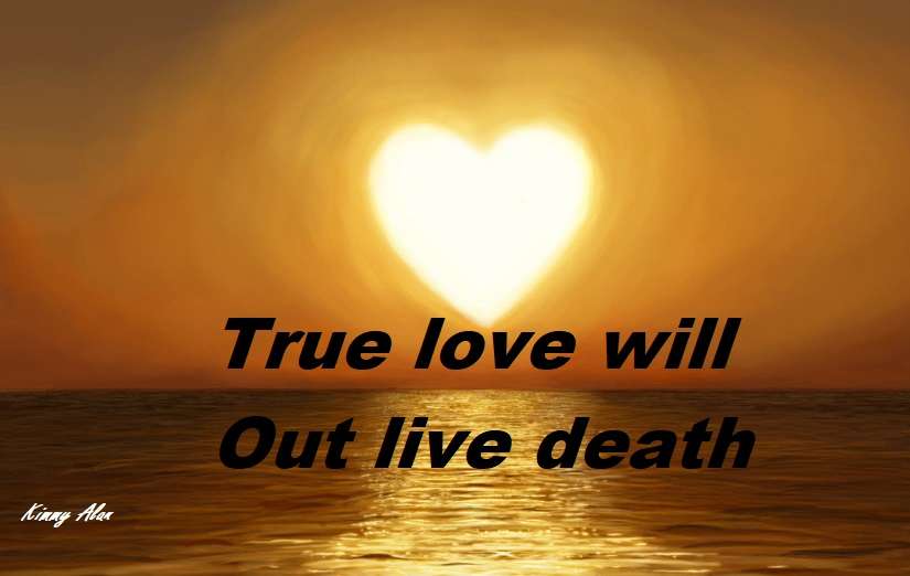 Visual Poem LOVE vs. DEATH