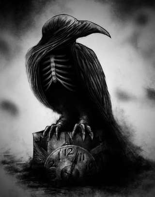 Image for the poem THE RAVEN CHRIST