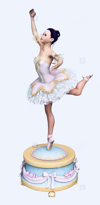 Image for the poem A Music Box Dancer