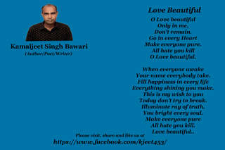 Image for the poem Love Beautiful