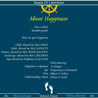 Image for the poem About Happiness