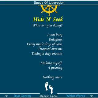 Image for the poem Hide N