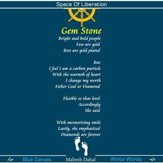 Image for the poem Gem Stone