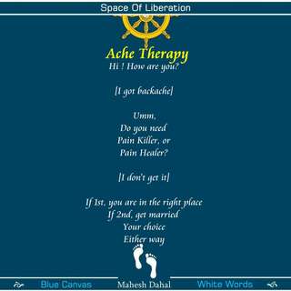 Image for the poem Ache Therapy