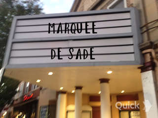 Image for the poem Marquee (de Sade)