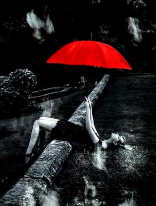 Image for the poem Umbrella