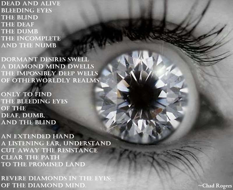 Visual Poem Diamond Mind
