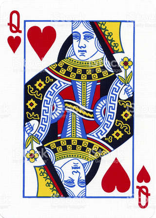 Image for the poem The Queen of Hearts