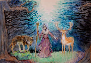 Image for the poem Cailleach 