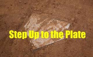 Image for the poem Step To The Plate