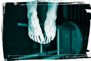 Image for the poem Dangling feet