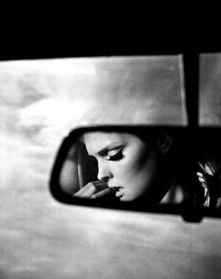 Image for the poem Rear-View Mirror