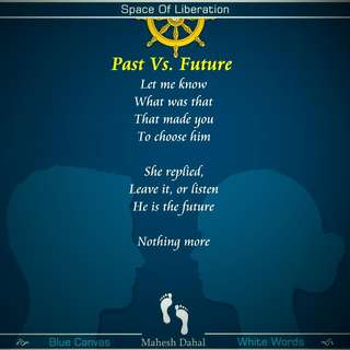 Image for the poem Past Vs. Future