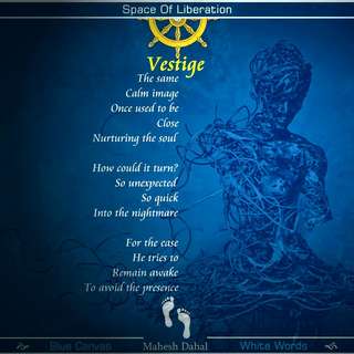 Image for the poem Vestige