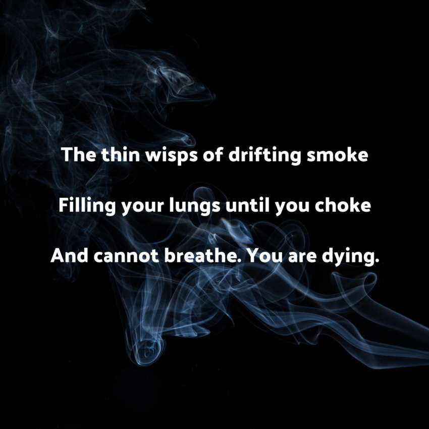 Dying - Visual Poetry