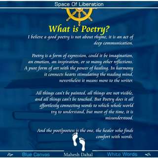 Image for the poem What is poetry?