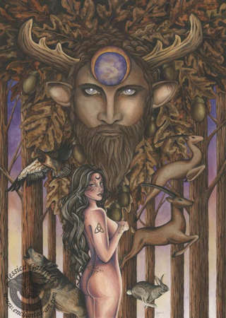 Image for the poem Cernunnos