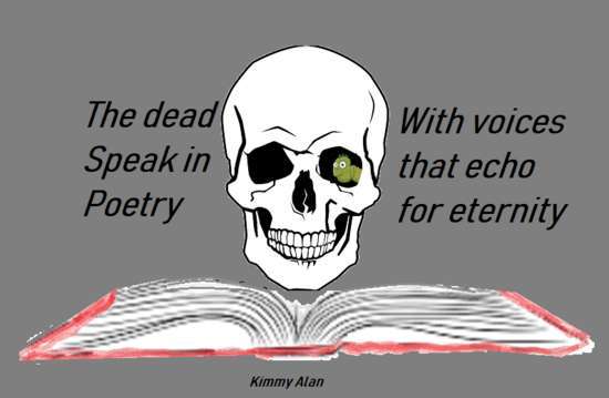 Visual Poem Dead Poets