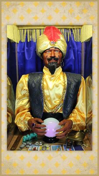 Image for the poem Zoltar Machine