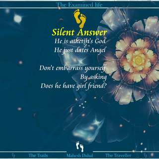 Image for the poem Silent Answer