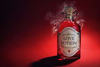 Image for the poem Love potion is made of