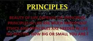 Image for the poem PRINCIPLES, Copy Right Protected Song Lyrics - For Movies/TV/Radio Programs Utility -----------