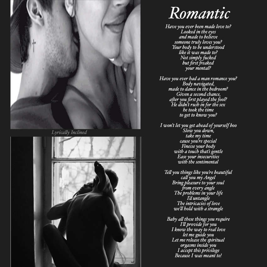 Visual Poem Romantic 