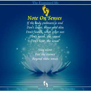 Image for the poem Note On Senses