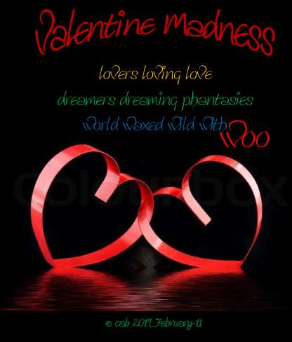 Visual Poem valentine madness