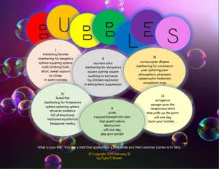Image for the poem bubbles
