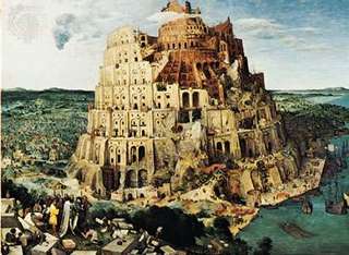 Image for the poem Babel 
