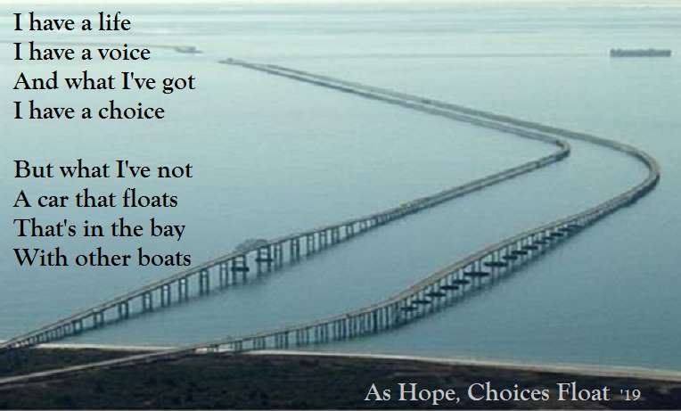 As Hope, Choices Float - visual verse