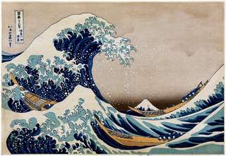 Image for the poem ON THE GREAT WAVE