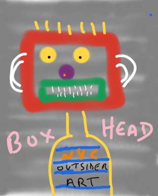 Image for the poem Box Head Outsider