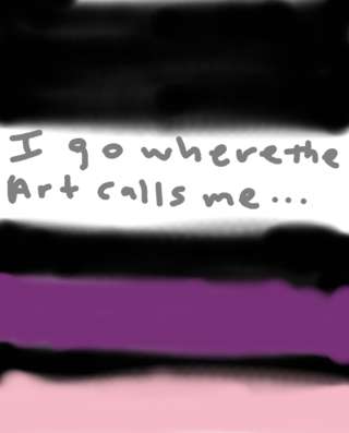 Image for the poem Art Calling