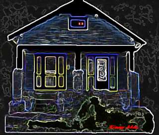 Image for the poem A House of Black & Blue