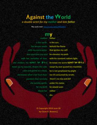 Image for the poem against the world