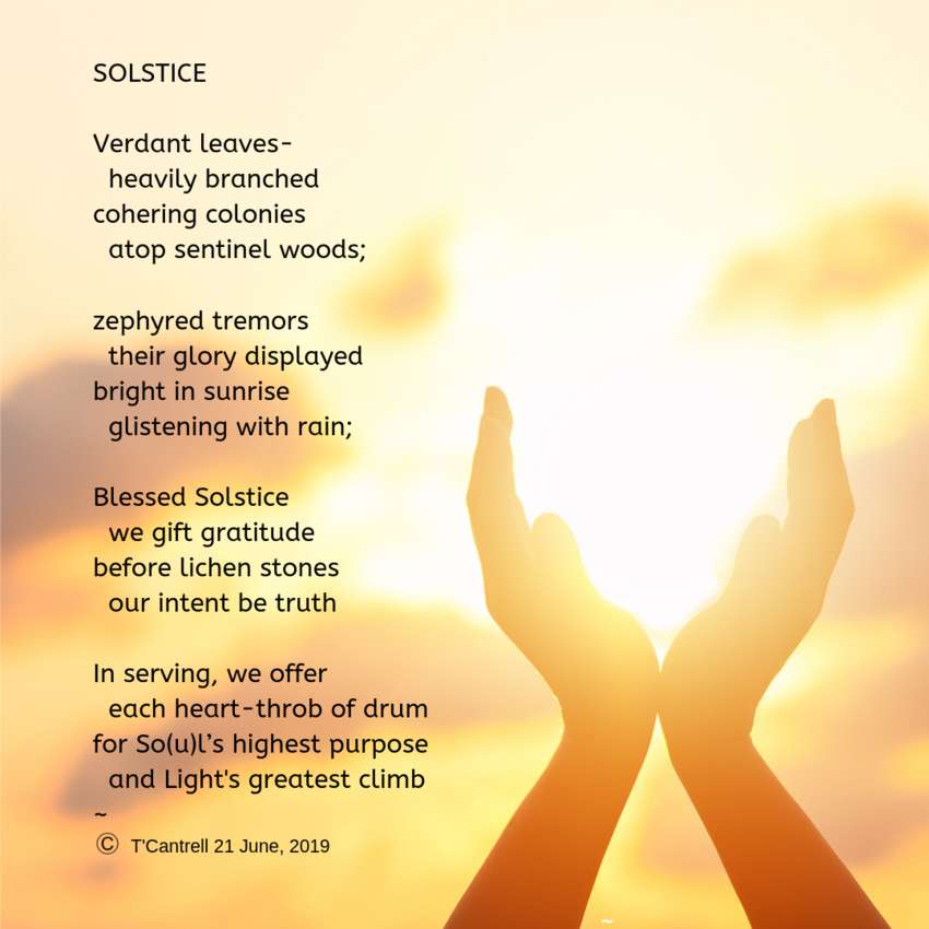 Visual Poem Solstice 