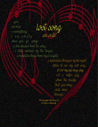 Image for the poem lost song