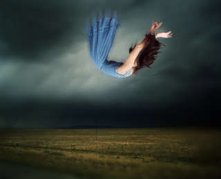 Image for the poem freefall into nothing