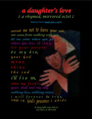 Image for the poem a daughter