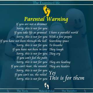 Image for the poem Parental Warning