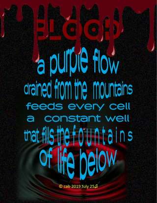 Image for the poem blood