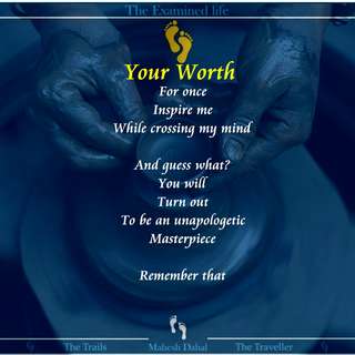 Image for the poem Your Worth