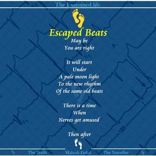 Image for the poem Escaped Beats