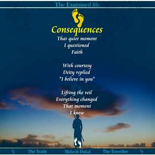 Image for the poem Consequences
