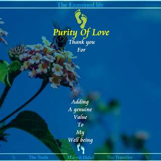 Image for the poem Purity Of Love